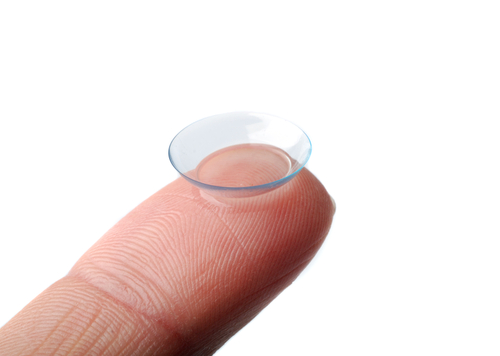 silicone contact lense