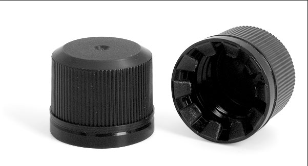 Ribbed Tamper Evident Caps for plastic injection mold